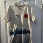 Pink Dolphin White Shirt Medium