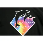 Pink Dolphin Hoodie Graphic Streetwear