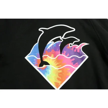 Pink Dolphin Hoodie Graphic Streetwear