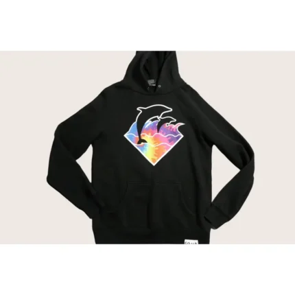 Pink Dolphin Hoodie Graphic Streetwear