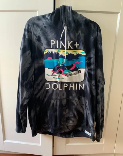 Pink Dolphin 100K Legends Zumiez Tie dye Black XL