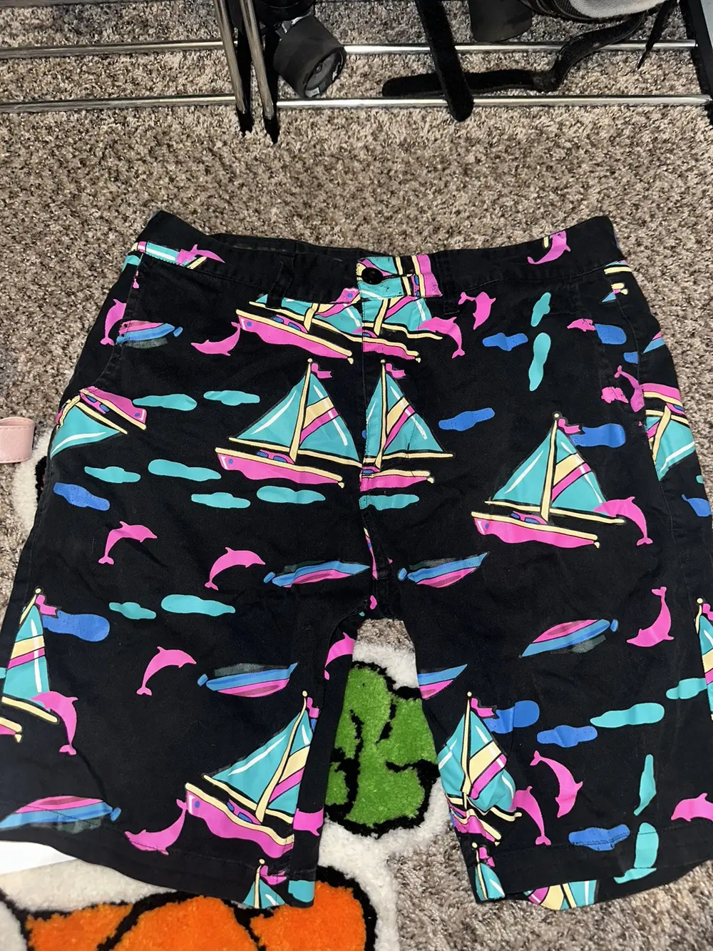 786b0cba7c6140e898a69e4f886d2b49 pink dolphin shorts size 34