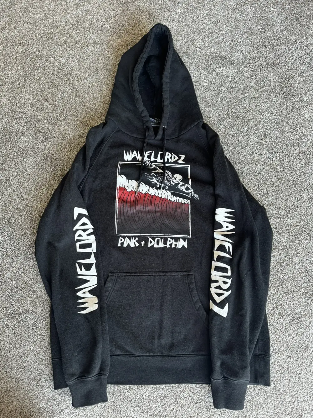 85b0c125dcea45d2b1dda109c1e044ac Pink Dolphin “Wavelords” Hoodie