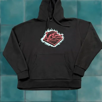 Pink Dolphin Kangaroo Pocket Pullover Hoodie