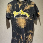Black / Yellow Tie Dye Pink Dolphin Plus Logo Shirt Soft