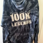 Pink Dolphin 100K Legends Zumiez Tie dye Black XL