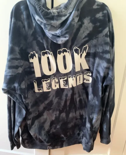 Pink Dolphin 100K Legends Zumiez Tie dye Black XL