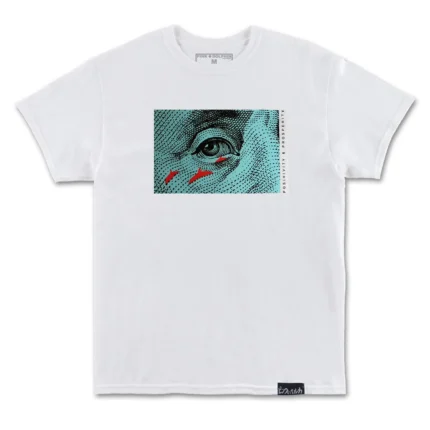 Pink Dolphin Franklin T-Shirt White