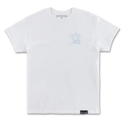 Pink Dolphin Tombstone T-Shirt White